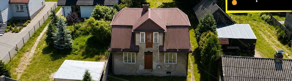 Działka z domem, chrusty, gm. zagnańsk