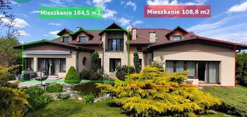 Dom 330 m² na 1700 m² działki 2 mieszkania