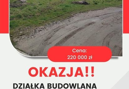 Działka budowlana z widokiem na góry roztocznik .