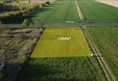 Działka 1268 m² z wz - podkampinos