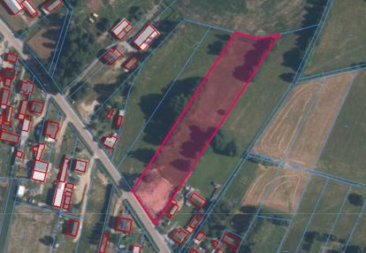 Działka w krzymoszach o powierzchni 7400m2