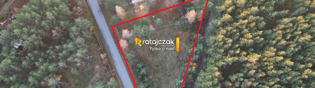 Działka w borach tucholskich