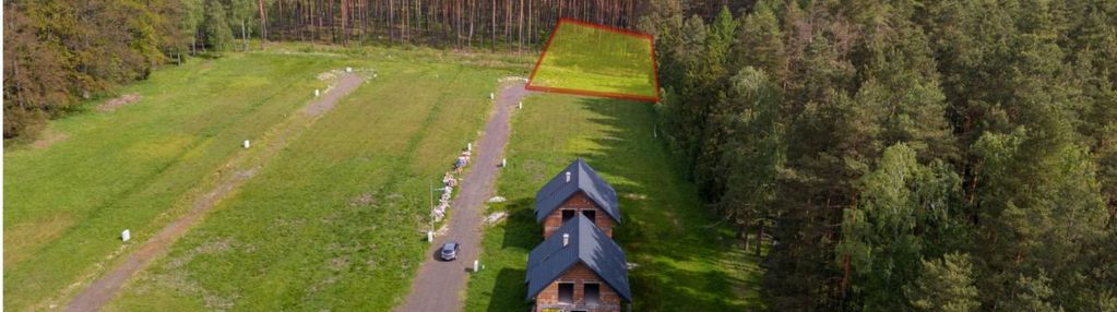Działka budowlana otoczona lasem koszęcin 917m2
