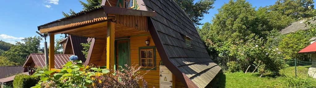 Przytulny, drewniany domek letniskowy - czchów
