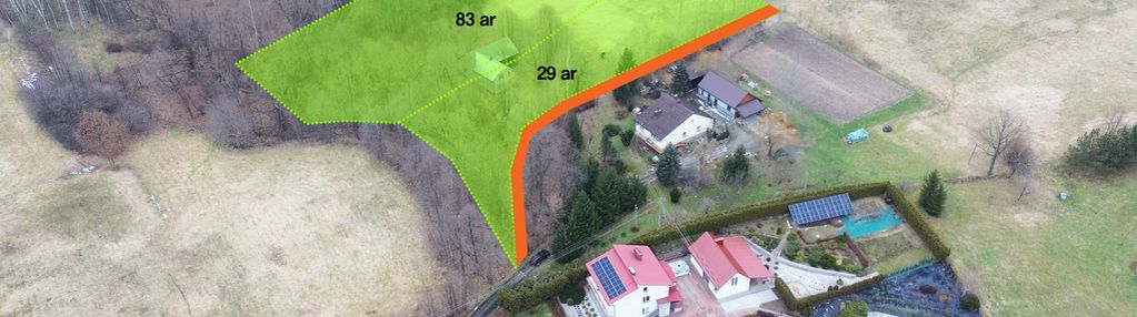 Urokliwa działka w chmielniku | wz | 1,2 ha