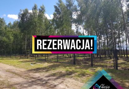 Zalesiona działka budowlana w cichej okolicy.