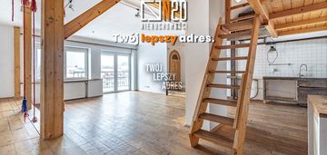 3-pokojowe mieszkanie z antersolą i balkonem