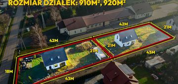 Na sprzedaż: dwa domy jednorodzinne