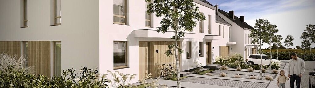 Segment z ogrodem w cenie mieszkania