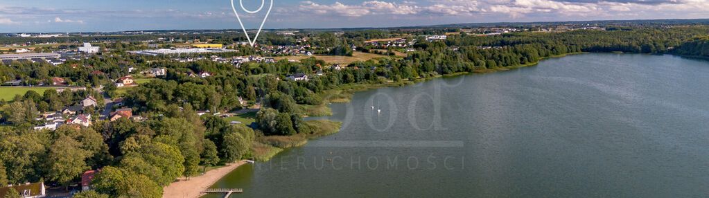 Dom przy jeziorze w tuchomiu