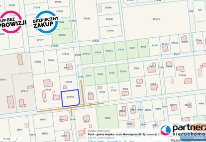 Mieroszyno - działka budowlana z wz 1010m2