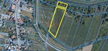 Działka inwestycyjna 1,72 ha, widawa