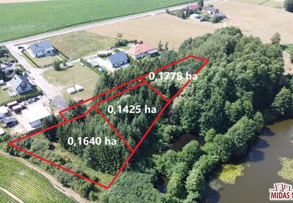 Działka w pobliżu lasu i rzeki zglowiączka
