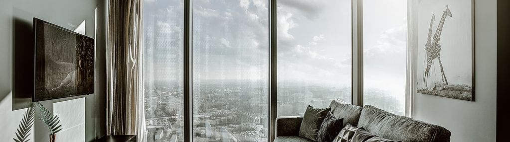 Apartament w sky tower | 40. piętro | 55 m²
