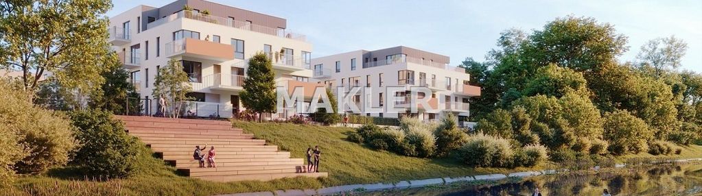 Nowe osiedle na flisach przy kanale bydgoskim