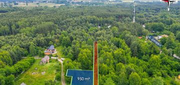 Działka budowlana w środku lasu  950m2