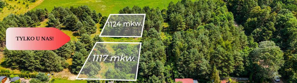 Tylko u nas!urokliwe działki budowlane kruszyn, wz