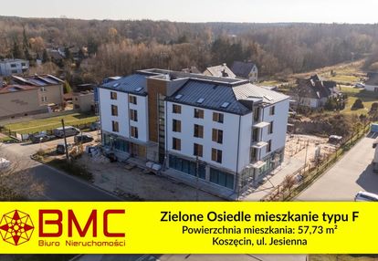 Nowe mieszkanie 58m2 f2 zielone osiedle koszęcinie