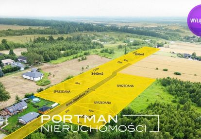 Działka na sprzedaż 3442m2, mpzp, osieck