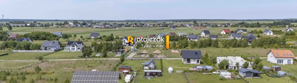 Słoneczna działka 1000 m² w łebczu