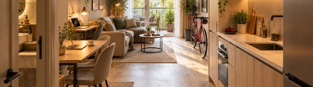 521 tys. | 30 m² + balkon | 5 min do tramwaju