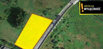 Działka z wz 1900 m2 matyniów nieopodal sielpi