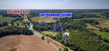 Działka siedliskowa u podnóża pochylni kąty!