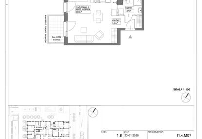 Nowoczesna kawalerka z balkonem nad motławą