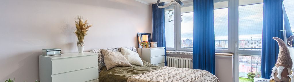 49m², widok na panoramę, balkon, zgierska – łódź