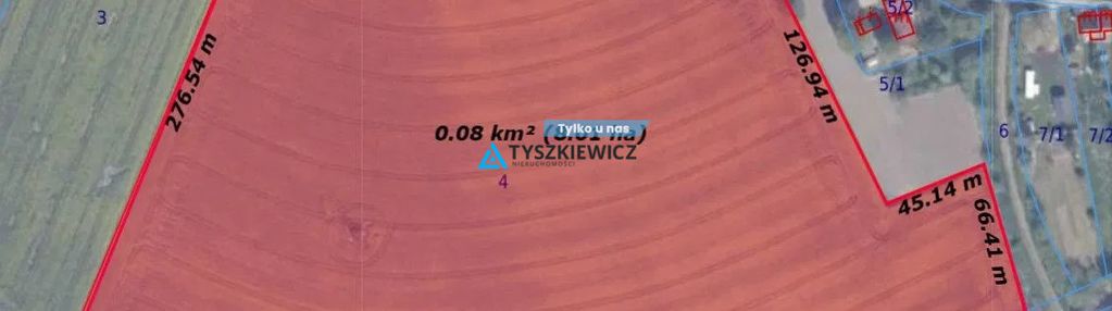 Świerznica – 8 ha nad rzeką, warunki zabudowy