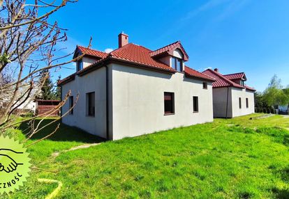 Nowy dom do wykończenia położony w urokliwej miejscowości lubiążu na terenie gminy wołów.