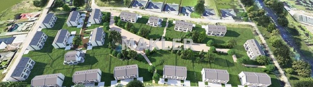 Nowe osiedle domów szeregowych