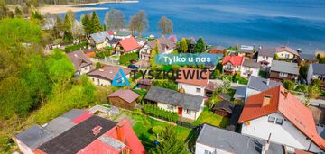 Działka z widokiem na jezioro.