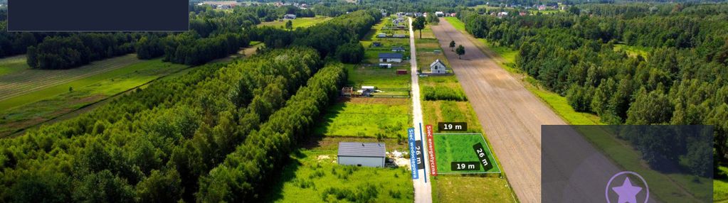 Działka budowlana w otoczeniu przyrody