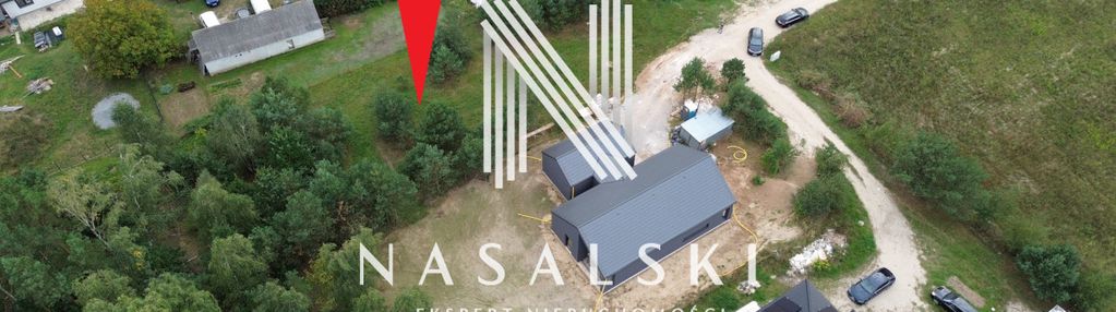 Działka budowlana ze ścianą lasu / nekla / 1679m2
