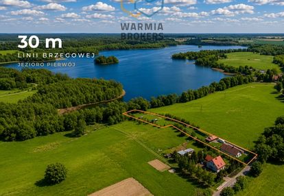 Dom + agroturystyka | linia brzegowa | mazury