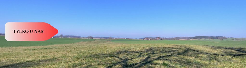 Tylko u nas! działka pod wymarzony dom!