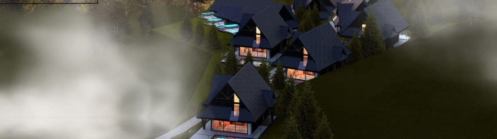 Inwestycyjna, widok na góry