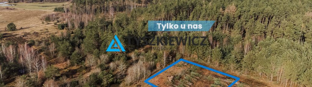 Działka kilka kroków od jeziora- linia zakrzewo