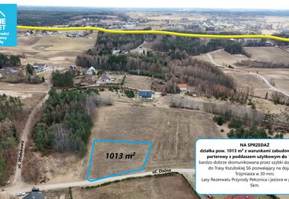 Działka 1013 m² z wz | grabowiec | blisko s6