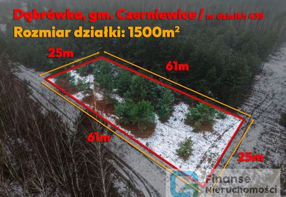 Działki budowlane po 1500 m² – dąbrówka