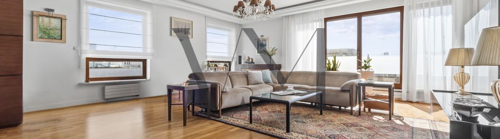 Penthouse 147m2, taras 139m2, sarmacka, wilanów