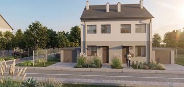 Nowy etap! dom 86,64 m² z ogrodem i garażem