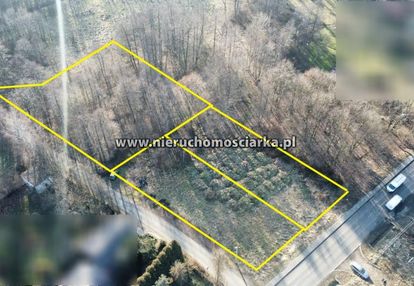 Działka budowlana przy drodze asfaltowej 9 arów
