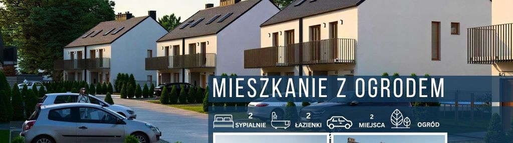 Mieszkanie z dużym ogrodem 95,60m2 i okazja i k1