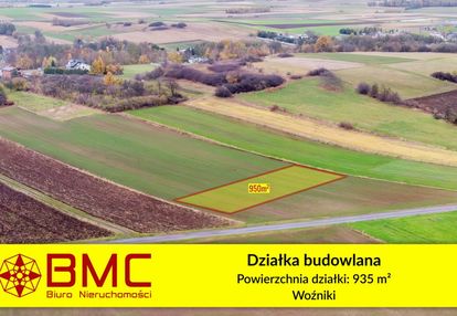 Działka budowlana woźniki 935m2