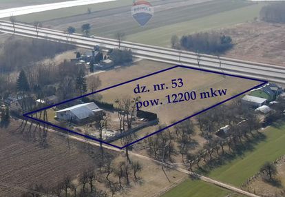 Działka siedliskowa blisko s7 z budynkiem