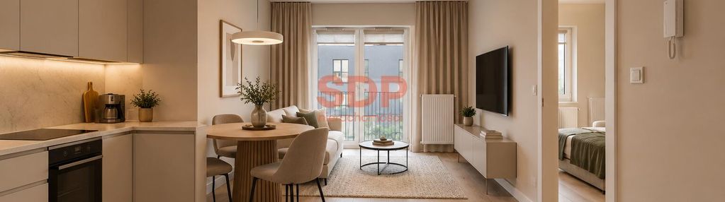 2 pokoje | 39,51 m² | boho | ul. wodna | łódź fabryczna | ec1