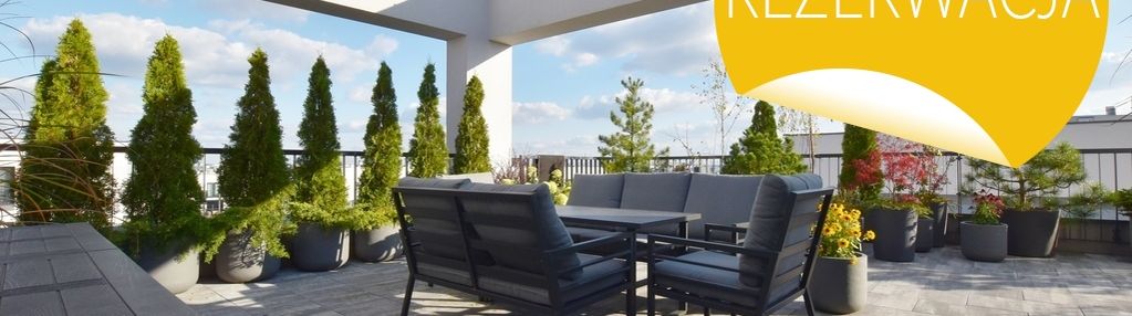 Apartament 82 m2, 3 miejsca postojowe, taras 77 m2