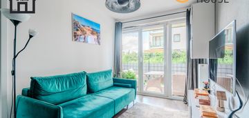 Dwupokojowe mieszkanie z ogódkiem